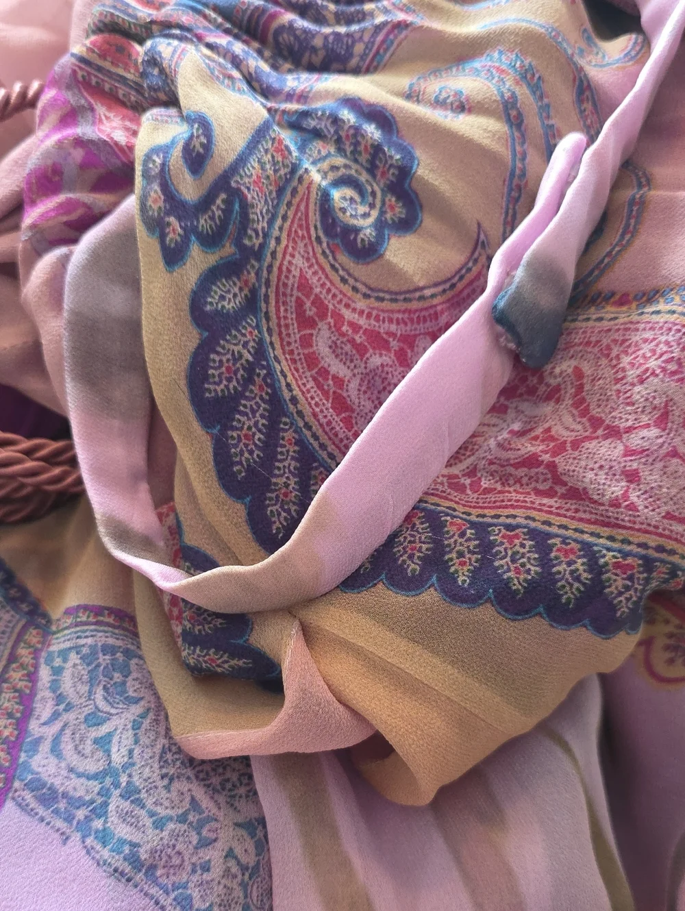 Etro Lavender-Purple Halter Paisley Maxi Dress
